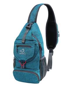 lot 18212 image: WATERFLY Packable Small Crossbody Sling Backpack Shoulder Chest Bag Daypack for Hiking Traveling