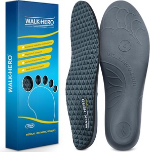 lot 10389 image: 1 Pair Walk Hero Orthopedic Insoles