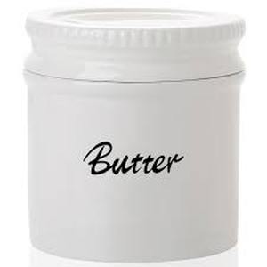 lot 10393 image: Ceramic Butter Jar