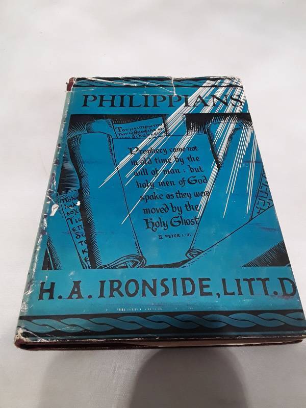 lot 11133 image: Notes on Philippians by H.A. Ironside - 1922 First Edition