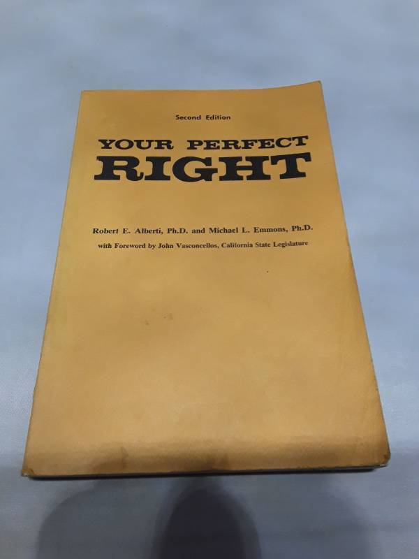 lot 11155 image: Your Perfect Right (1974) - Second Edition Self-Help Book