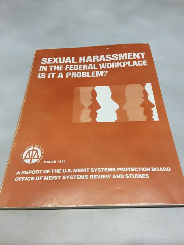 lot 11213 image: 1981 Federal Workplace Sexual Harassment Report