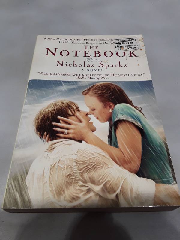 lot 11017 image: The Notebook by Nicholas Sparks - Movie Tie-in Edition