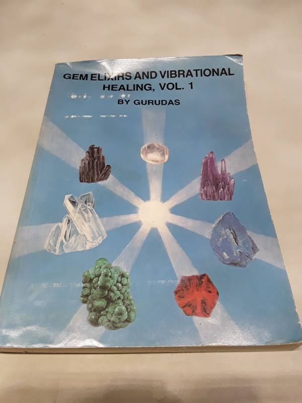lot 11044 image: Gem Elixirs and Vibrational Healing Vol. 1 by Gurudas (1985)