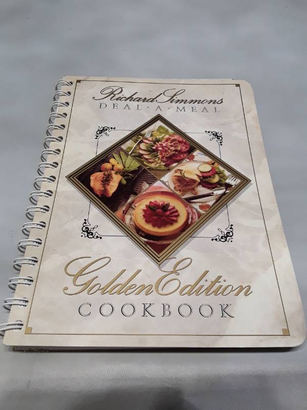 lot 11051 image: Richard Simmons Deal-A-Meal Golden Edition Cookbook 1990