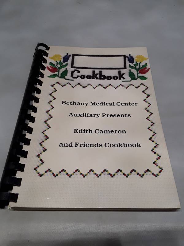 lot 11066 image: 1986 Bethany Medical Center Auxiliary Cookbook