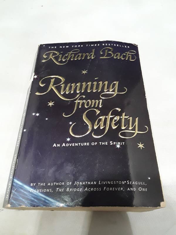 lot 11069 image: Running from Safety by Richard Bach - 1995 First Edition