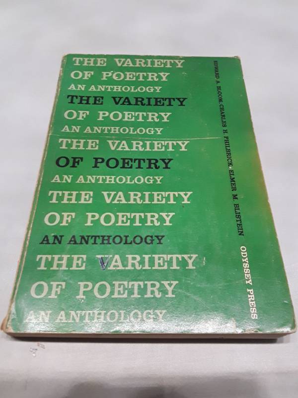 lot 10877 image: The Variety of Poetry An Anthology (1964 Odyssey Press)