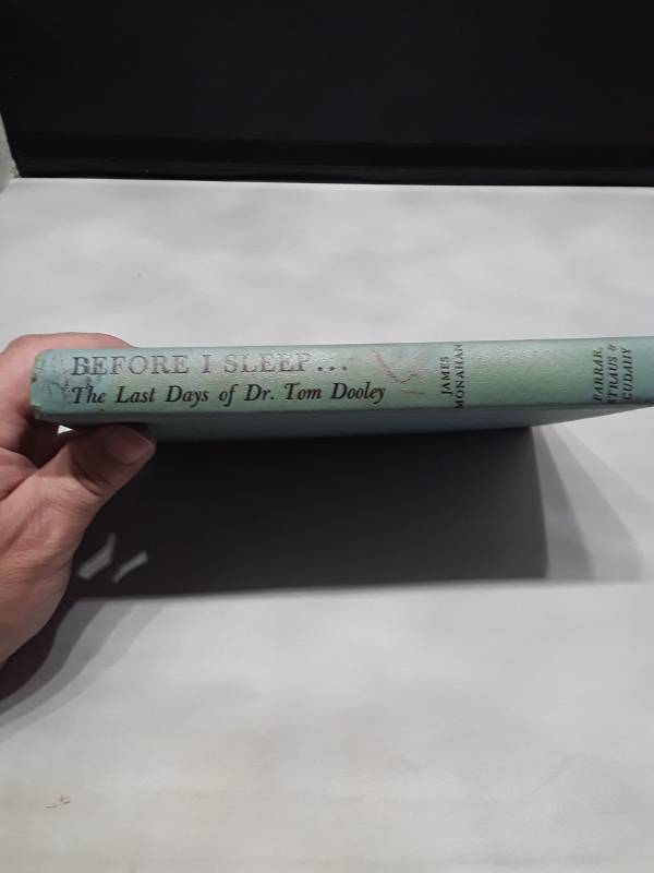 lot 10881 image: Before I Sleep The Last Days of Dr. Tom Dooley - First Edition (1961)