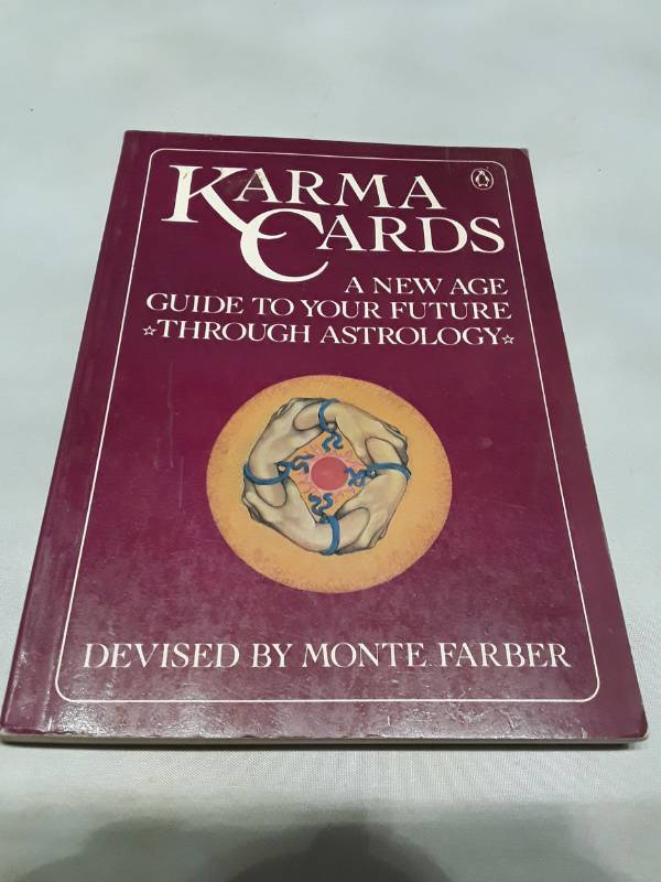lot 10885 image: Karma Cards by Monte Farber - 1988 Penguin First Edition