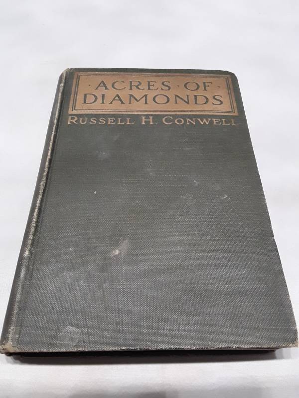 lot 10889 image: Acres of Diamonds by Russell H. Conwell - 1915 First Edition