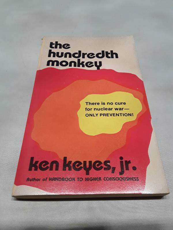lot 10902 image: The Hundredth Monkey by Ken Keyes Jr. - 1984 Second Edition
