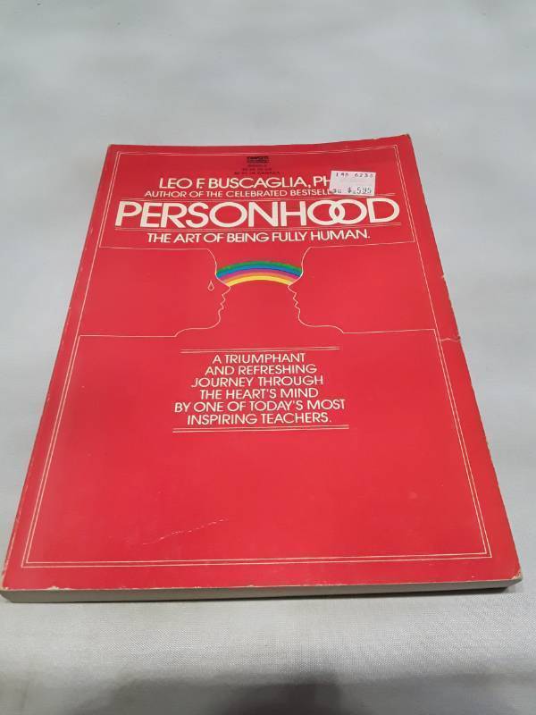 lot 10944 image: Personhood by Leo Buscaglia (1982 First Edition)