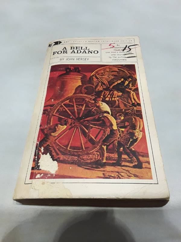 lot 10947 image: A Bell for Adano by John Hersey - 1965 Bantam Pathfinder Edition