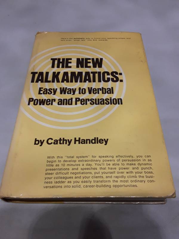 lot 10963 image: The New Talkamatics (1977) - Public Speaking Guide Book