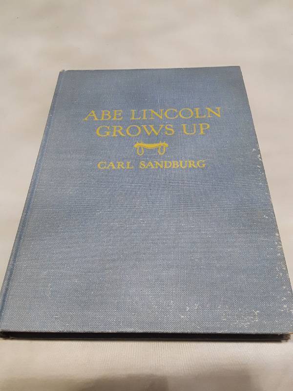 lot 10969 image: Abe Lincoln Grows Up by Carl Sandburg - 1926 First Edition