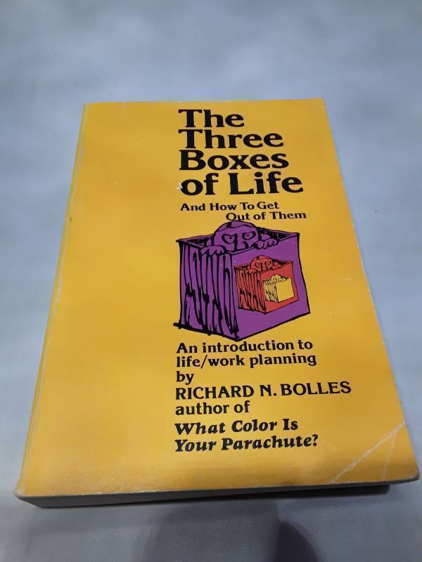 lot 10588 image: The Three Boxes of Life by Richard N. Bolles - First Edition (1978)