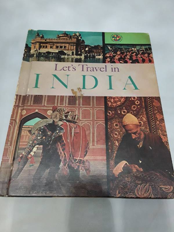 lot 10614 image: Lets Travel in India - Vintage 1965 Childrens Book