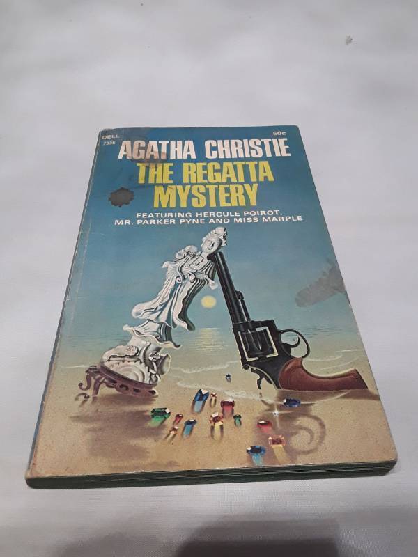 lot 10654 image: Vintage Agatha Christie The Regatta Mystery Dell Paperback - First Printing 1968