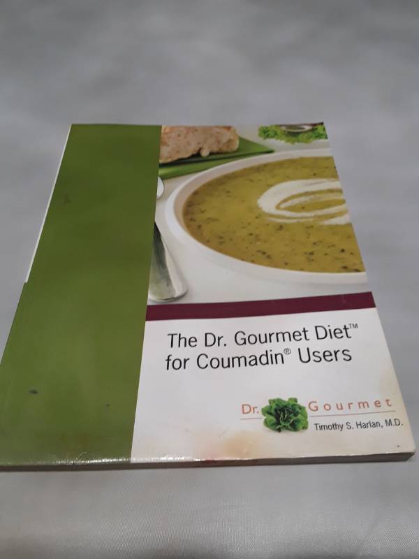 lot 10669 image: The Dr. Gourmet Diet for Coumadin Users Book