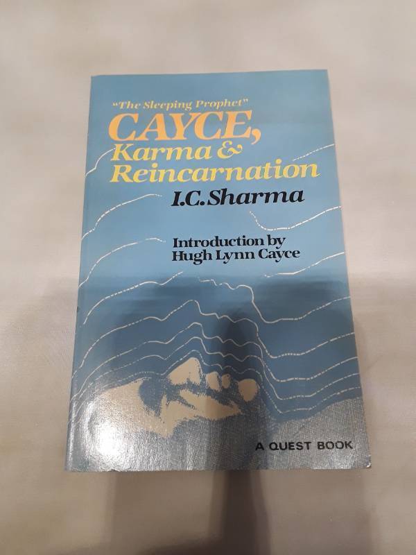 lot 10681 image: Cayce, Karma & Reincarnation by I.C. Sharma (1982)