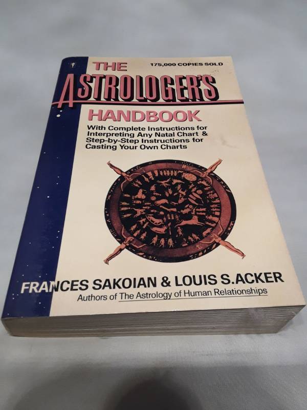 lot 10715 image: The Astrologers Handbook by Sakoian & Acker (1973)