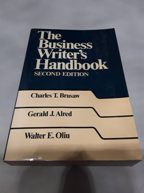 lot 10721 image: The Business Writers Handbook - Second Edition (1982)