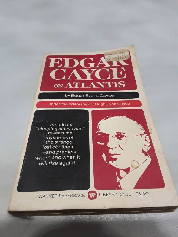 lot 10731 image: Edgar Cayce on Atlantis - 1974 Warner Paperback