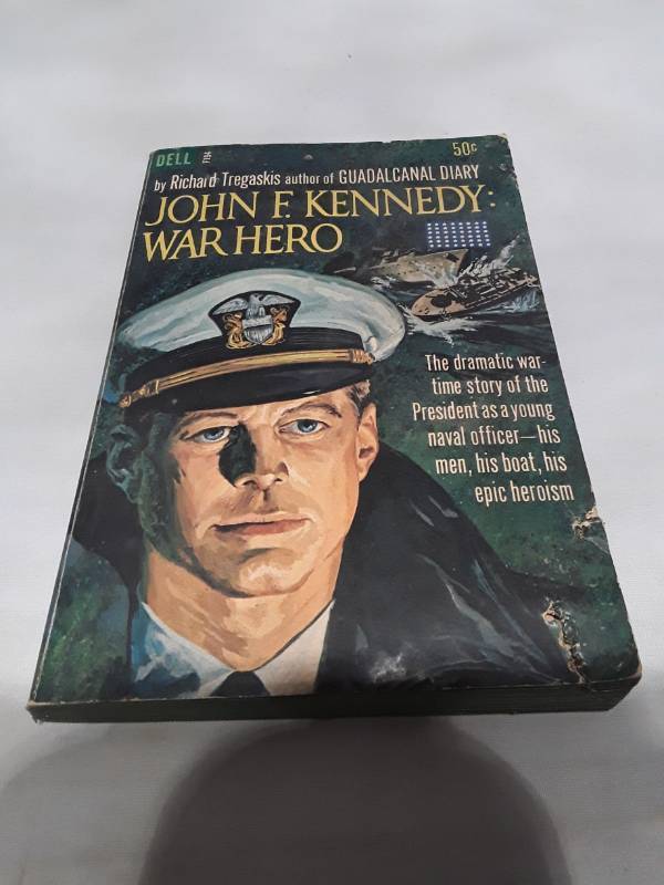 lot 10742 image: John F. Kennedy War Hero - 1962 Dell Paperback