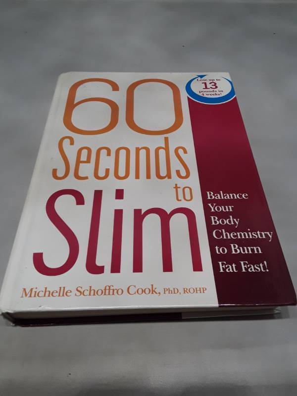 lot 10746 image: 60 Seconds to Slim Balance Body Chemistry Book