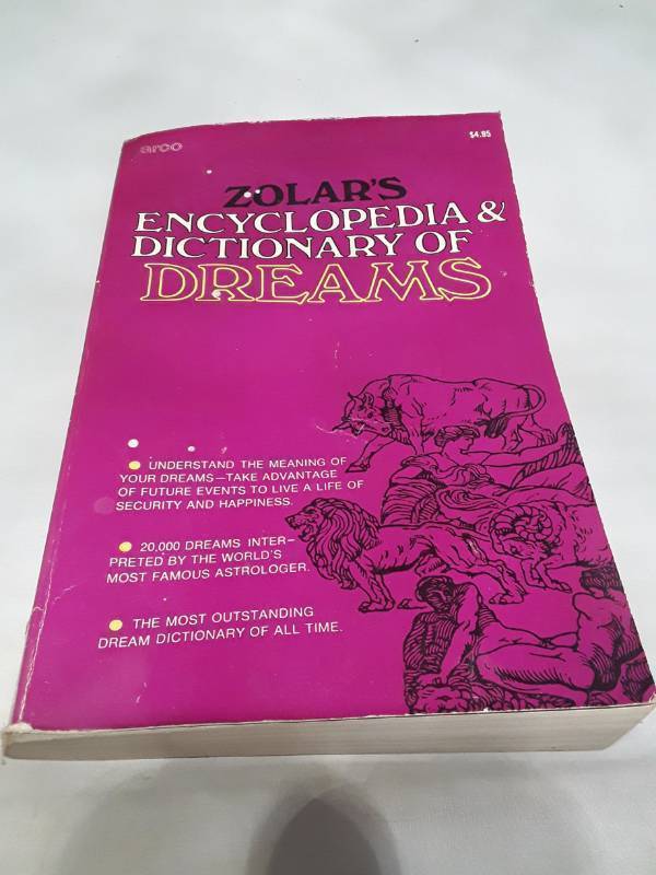 lot 10748 image: Zolars Encyclopedia & Dictionary of Dreams (1982)