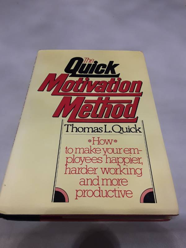lot 10755 image: The Quick Motivation Method Book (1980)