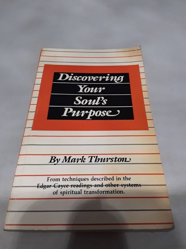 lot 10765 image: Discovering Your Souls Purpose by Mark Thurston (1984)