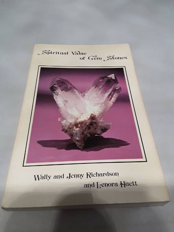 lot 10766 image: Spiritual Value of Gem Stones (1985) - Metaphysical Book