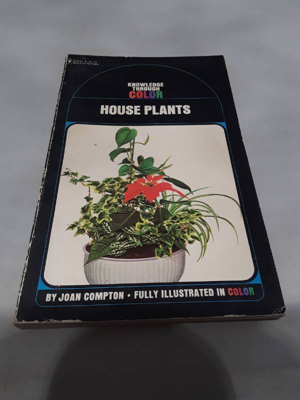 lot 10826 image: House Plants - Knowledge Through Color Series Book (1973)