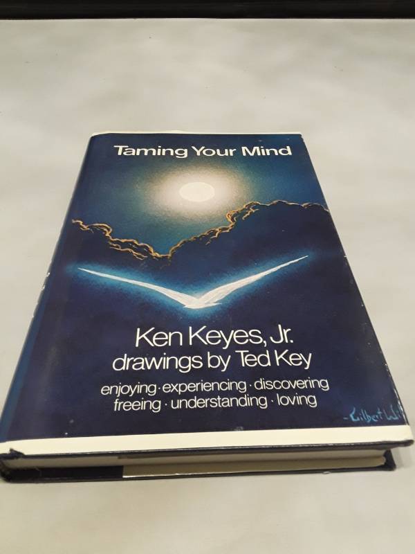 lot 10833 image: Taming Your Mind - 1975 Ken Keyes Jr Self-Help Book
