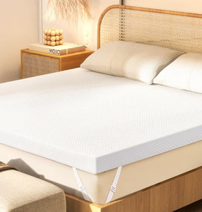 lot 977 image: 3 Inch Memory Foam Mattress Topper Twin Size, 2 Inch Cooling Egg Crate Gel Memory Foam Plus 1 Inch High Density Gel Bed Topper