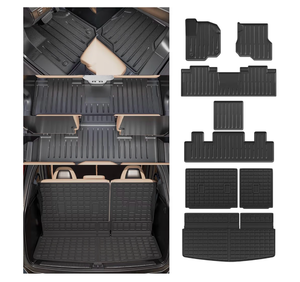 lot 1026 image: Floor Mats Compatible with 2018-2025 Ford Expedition 7-Seater (Not Fit Max) Cargo Liner Trunk Mat Back Seat Cover 2024 Expedition Accessories (Trunk Mat3rd Row Backrest MatsFloor Mats)
