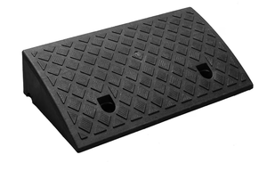 lot 1029 image: Curb Ramp Portable Lightweight Heavy Duty Plastic Threshold Ramp for Driveway, Loading Dock, Sidewalk, Car, Scooter, Bike, Motorcycle
