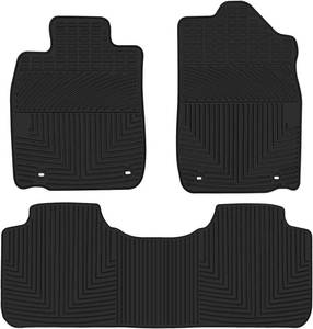 lot 1131 image: Matericuo Car Floor Mats Custom Fit for Lexus ES ES300 ES330 ES350 ES300h 2013-2018 Black Rubber Auto Liner Mats All Weather Protection Heavy Duty Odorless