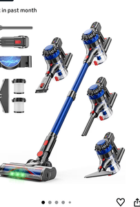 lot 1148 image: Kardv cordless vacuum cleaner 500w