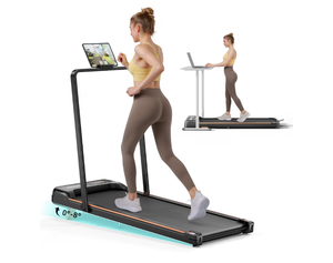 lot 1168 image: Walking Pad, Under Desk Treadmill with Incline for Home Office 2.5HP Portable Walking Treadmill with 265 Lbs Weight Capacity Walking Machine, Remote Control, LED Display