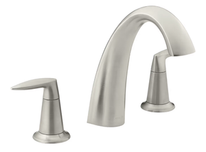 lot 1192 image: KOHLER Alteo Deck-Mount Bath Faucet Trim