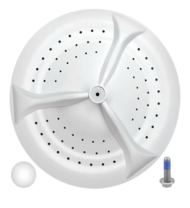 lot 1206 image: 2025 Upgraded W10752283 Washer Washplate by Beaquicy - Replacement for Whirlpool Washing Machine - Replace wtw5000dw1 W10834890, W10609476, AP5956378, 3452757, PS10064549