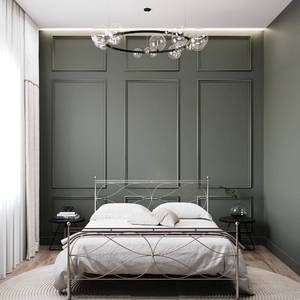 lot 1252 image: Birdeco Ready to Assemble Wall Molding Kit - 3 Upper, 3 Middle, & 3 Bottom Frames  Easy Installation