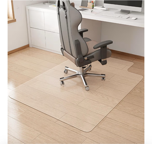 lot 1283 image: KMAT Office Chair Mat,Easy Glide Hard Wood Tile Floor Mats,Chair Mat for Home Office Rolling Chair,Heavy Duty Floor Protector -36x48 with Lip