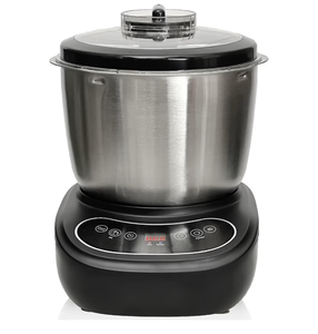 lot 1324 image: 7L Electric Dough Mixer for Bread and Pizza Dough, Dough Maker Featuring a Ferment Function.304 Stainless Steel Whisk and a Top Small Window for Easy Add Water and Seasoning(Black��