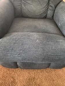 lot 150 image: La-Z-Boy Recliner, Has Been Modified, Please See Pictures