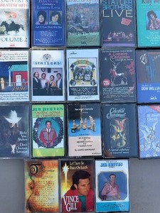 lot 102 image: Cassette Tapes, Misc ArtistsGenres, Please See Pictures for Variety