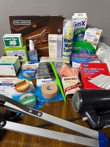 lot 75 image: Misc Bathroom Products and Medical Supplies